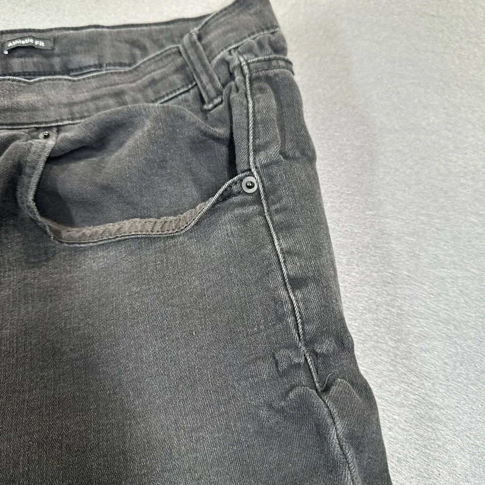 Shaquille‎ O'Neal Jeans Mens 48x30 Gray Stretch Denim Mid Rise Athletic Fit